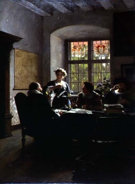 Das Dienstmädchen von Max Volkhart