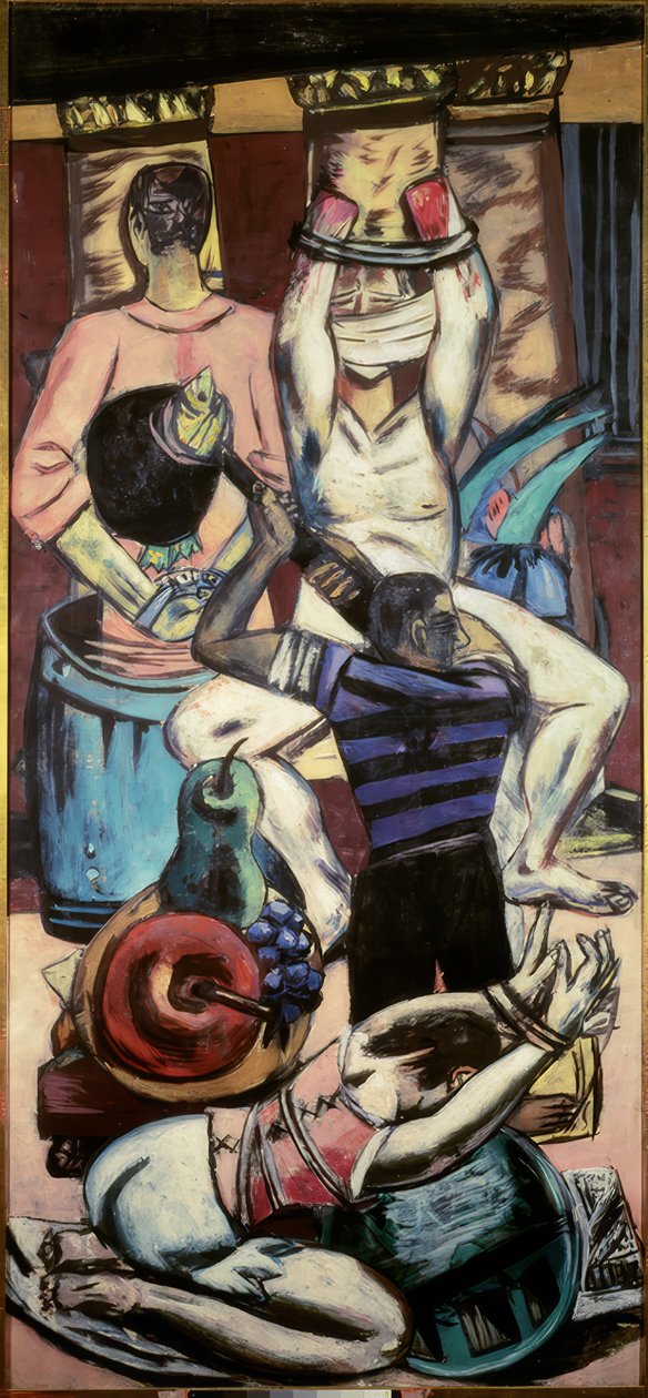 Abfahrt von Max Beckmann