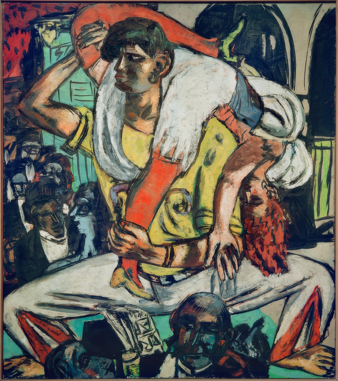 Apachentanz von Max Beckmann
