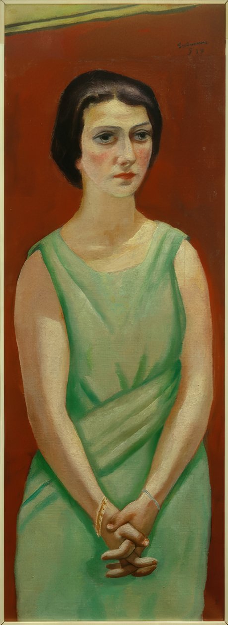 Bildnis Elsebt Götz von Max Beckmann