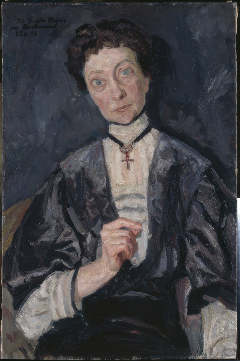 Bildnis Gräfin S. vom Hagen von Max Beckmann