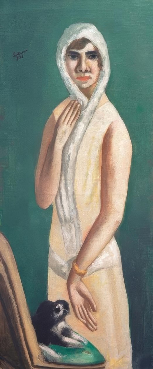 Bildnis Quappi Beckmann von Max Beckmann