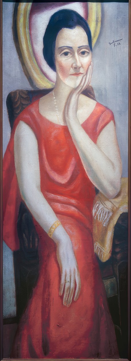 Bildnis der Käthe von Porada von Max Beckmann