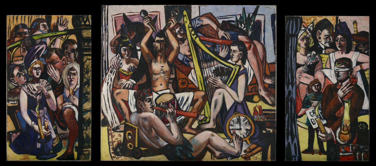 Blinde Kuh von Max Beckmann