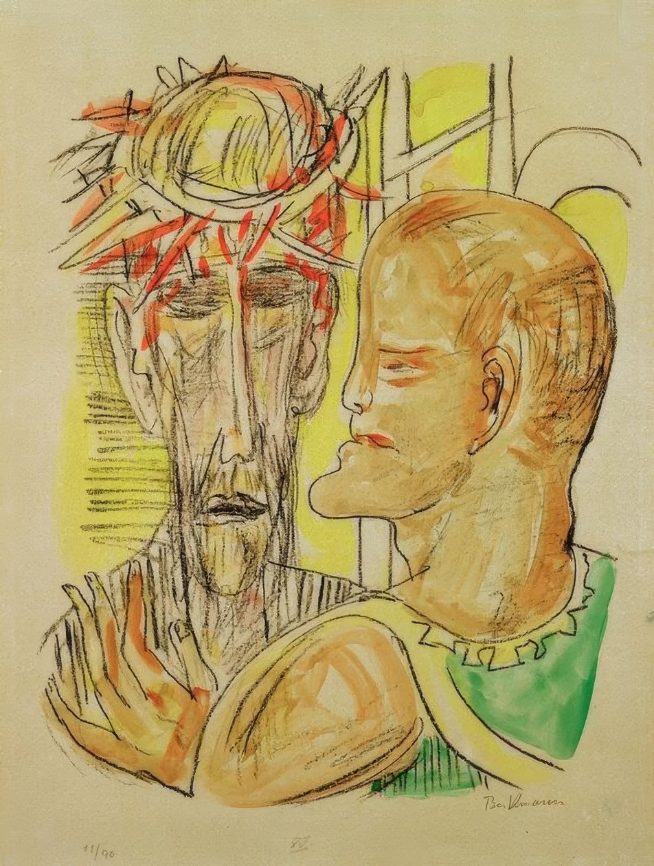 Christus und Pilatus von Max Beckmann