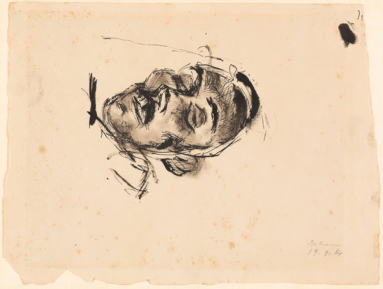 Toter Russe von Max Beckmann