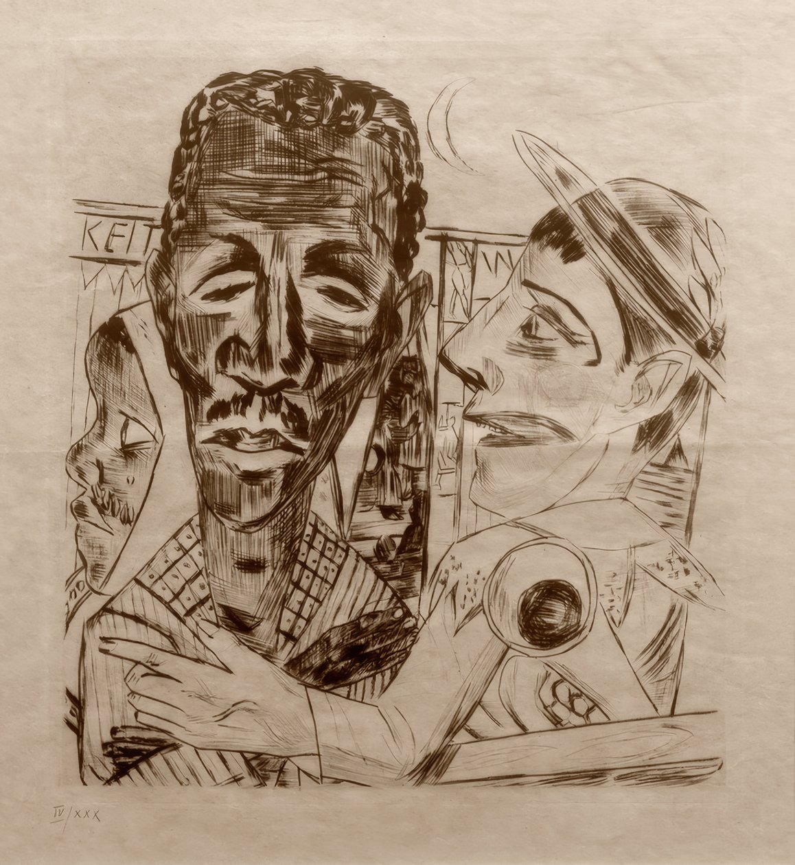 Der Neger von Max Beckmann