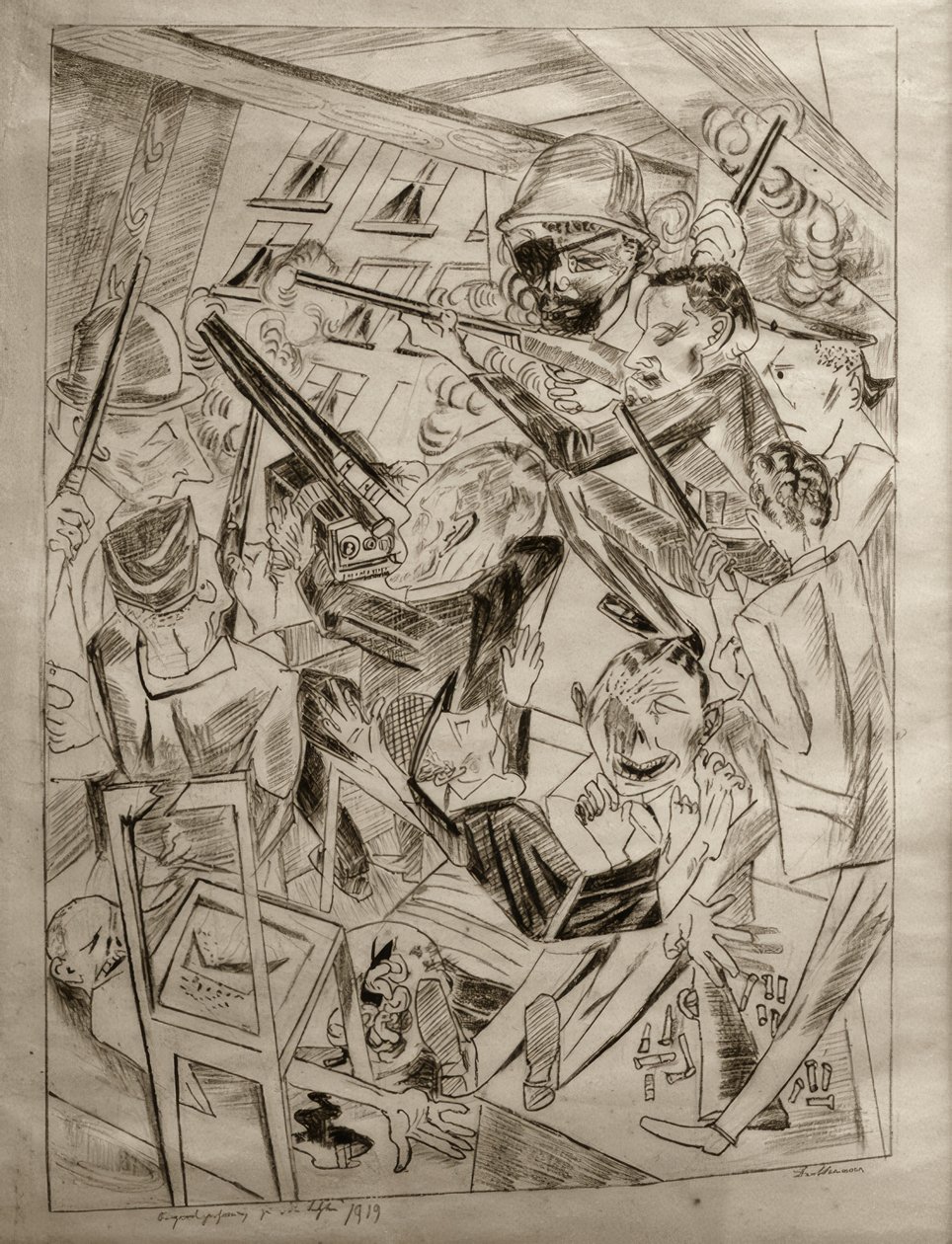 Die Letzten von Max Beckmann