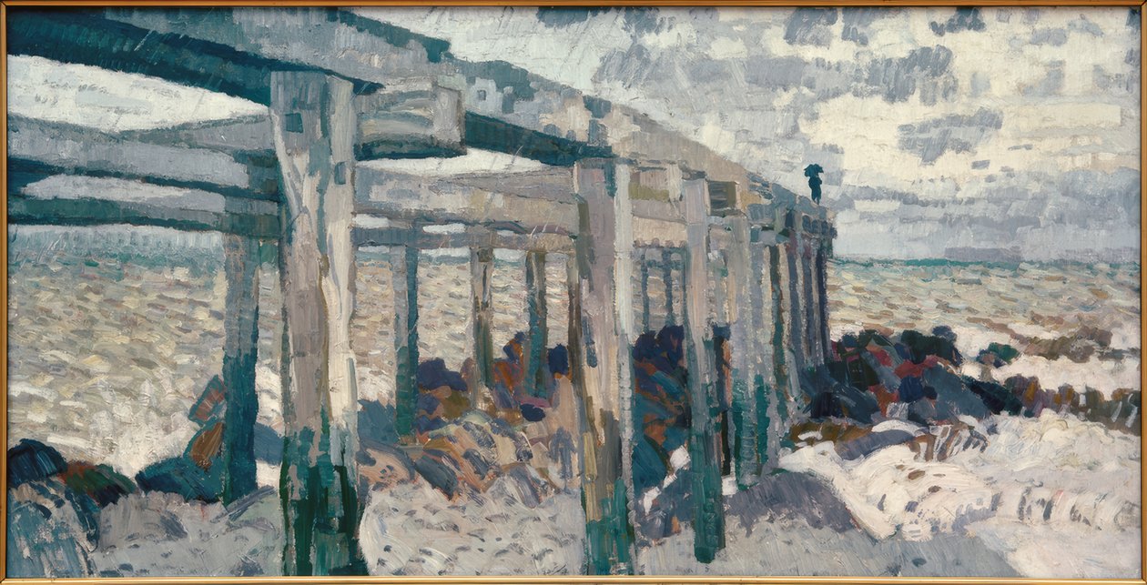 Große Bühne von Max Beckmann