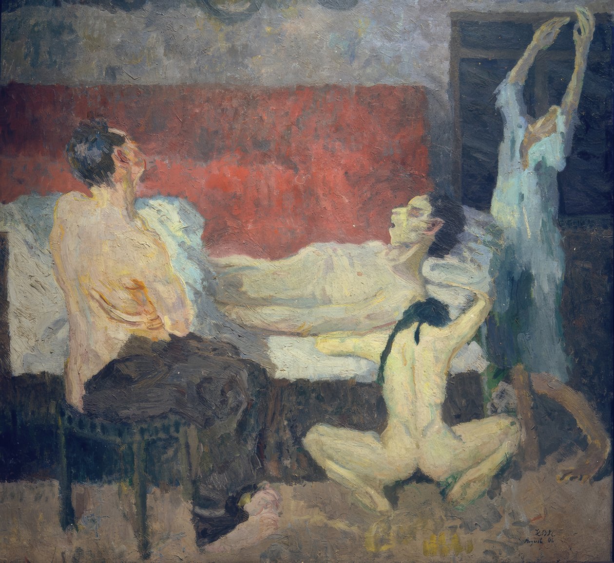Große Sterbeszene von Max Beckmann
