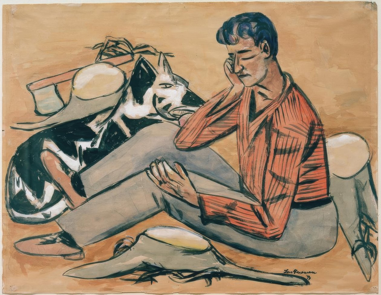 Holzfäller von Max Beckmann