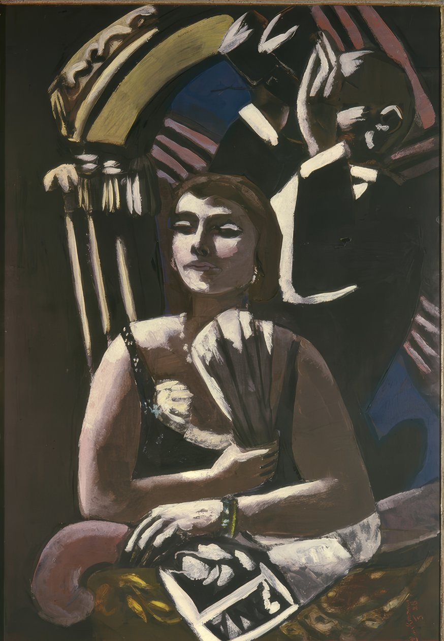 In der Loge von Max Beckmann