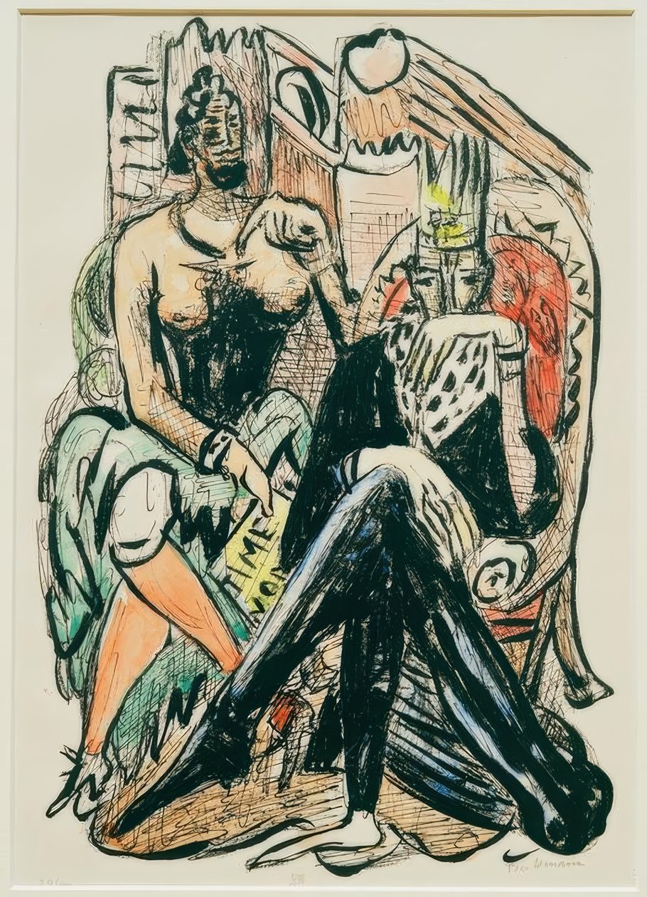 König und Demagoge von Max Beckmann