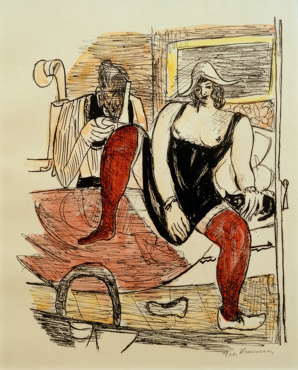 Der Morgen von Max Beckmann