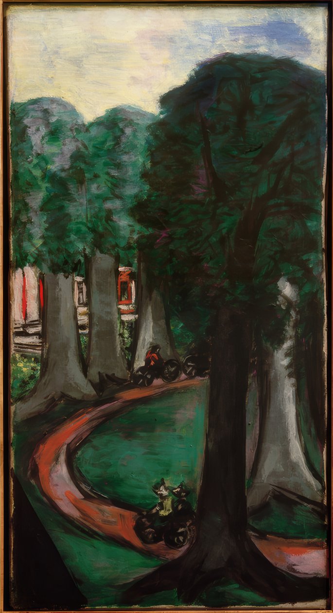 Parkweg von Max Beckmann