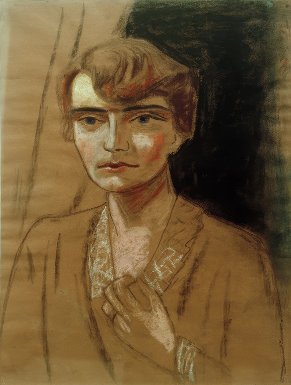 Porträt Naïla von Max Beckmann
