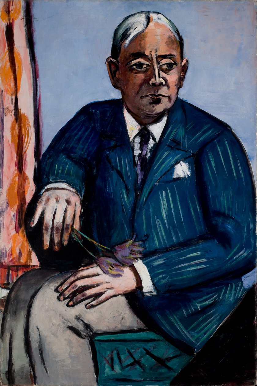 Porträt von Ludwig Berger von Max Beckmann
