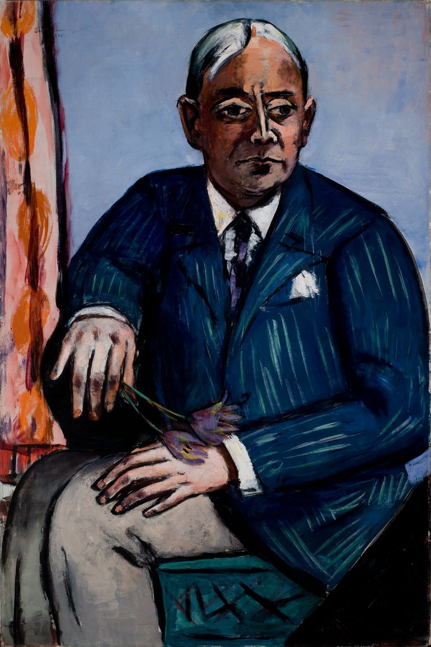 Porträt von Ludwig Berger von Max Beckmann