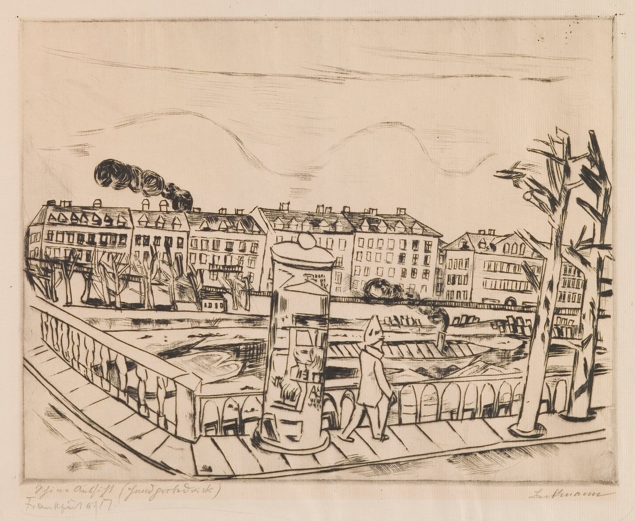 Schöne Aussicht von Max Beckmann