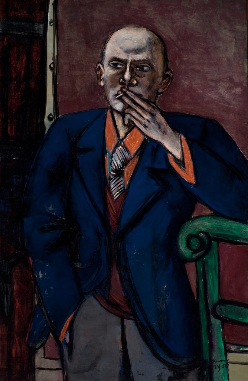 Selbstporträt von Max Beckmann