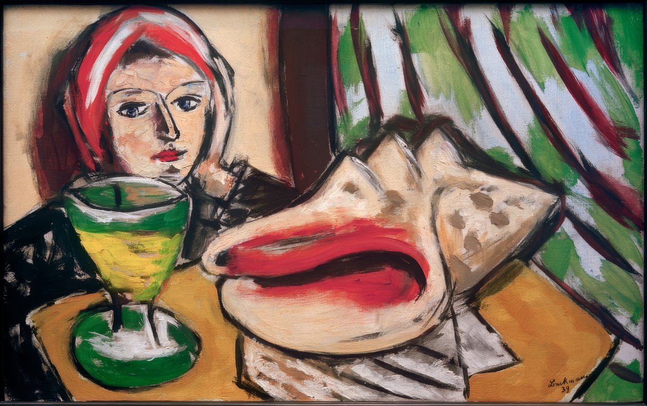 Stillleben mit großer Muschel von Max Beckmann