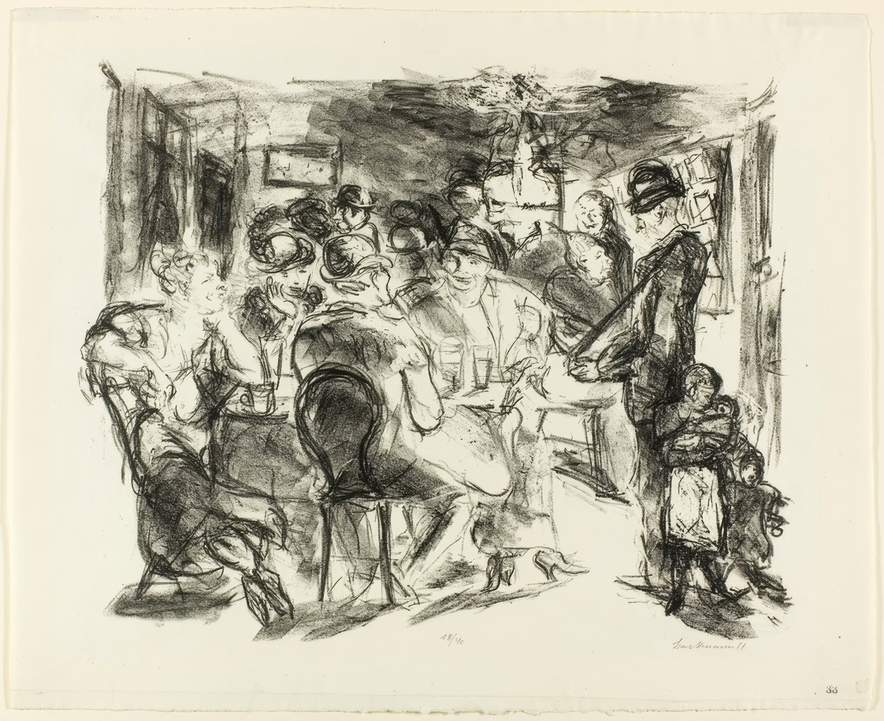 Taverne von Max Beckmann