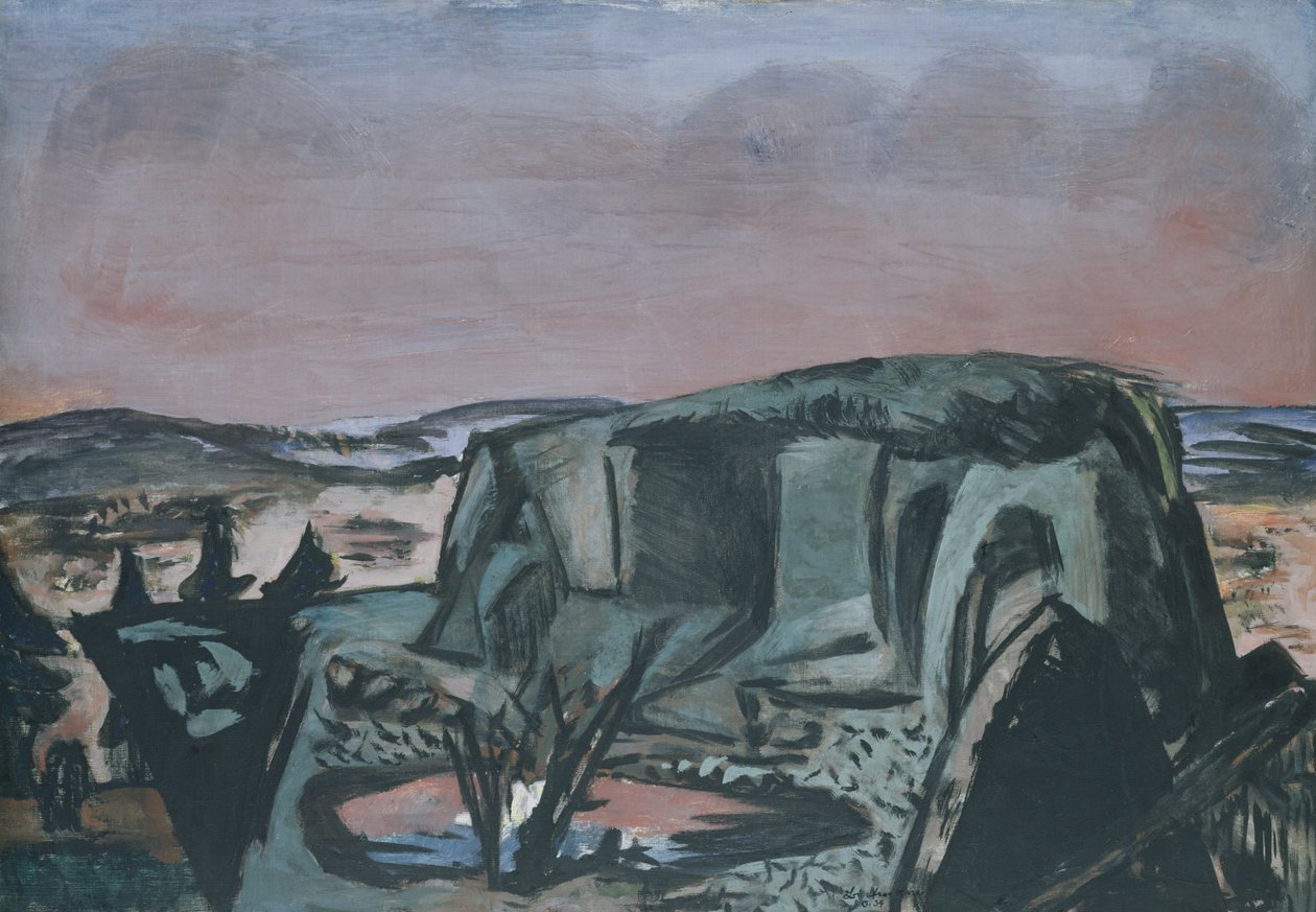 Das Moor bei Moosberg von Max Beckmann
