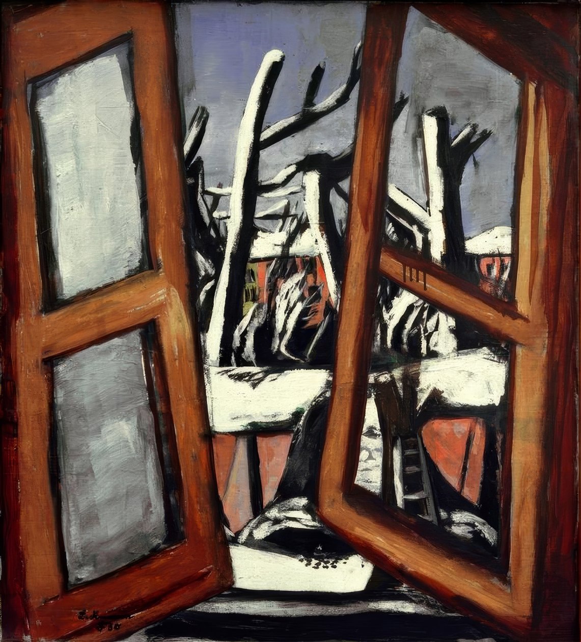 Winterlandschaft von Max Beckmann