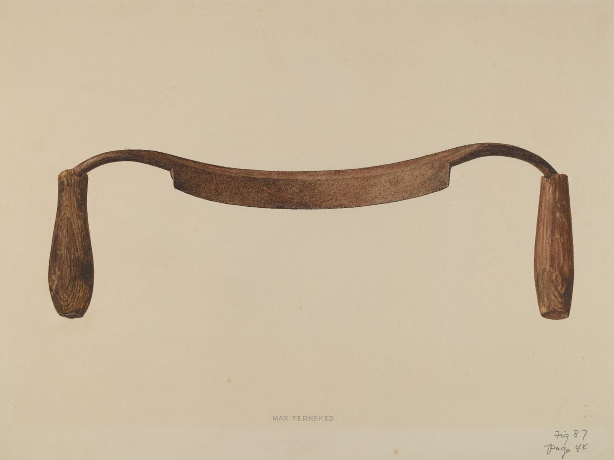 Ziehmesser, ca. 1938 von Max Fernekes