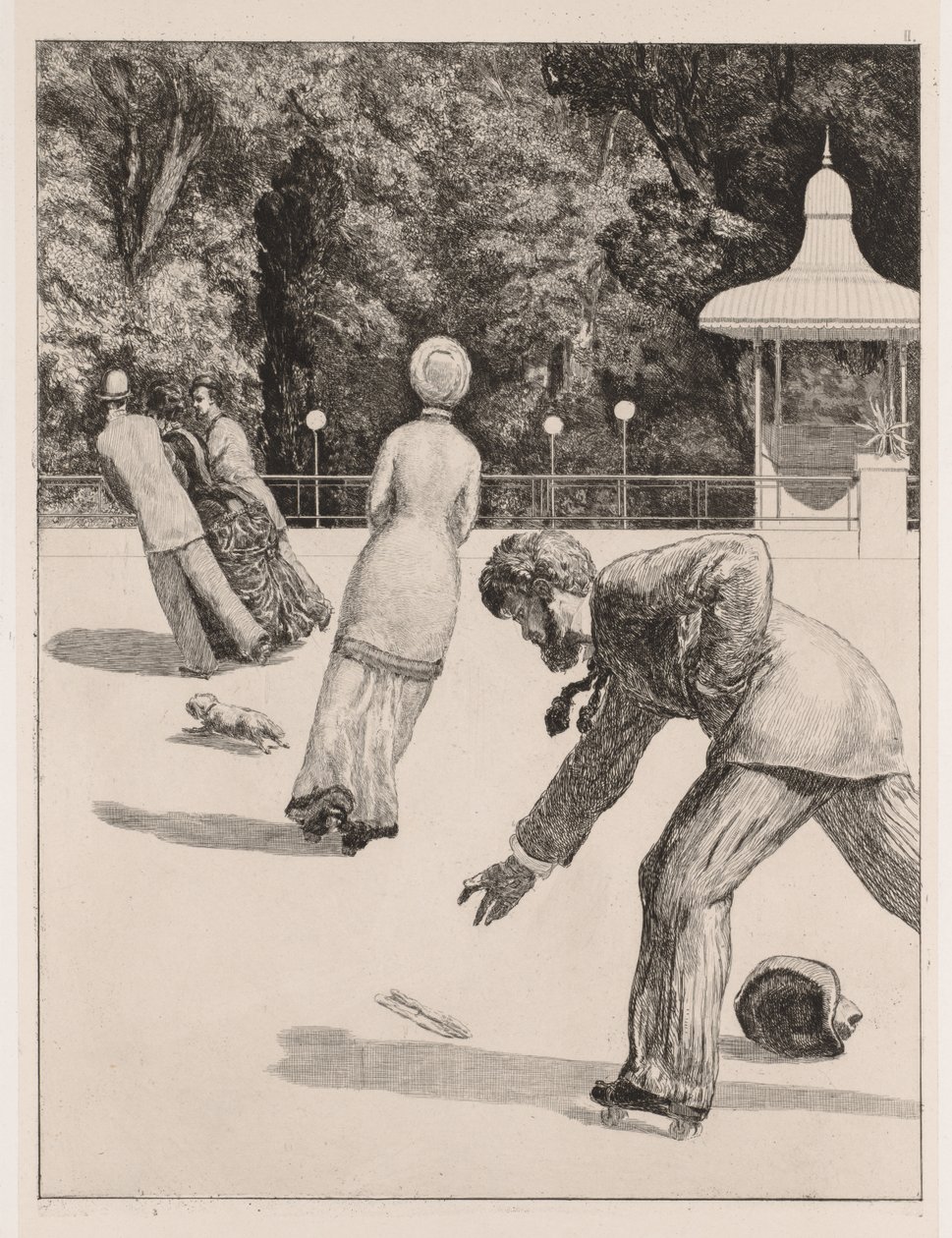 Ein Handschuh: Die Aktion, 1880 von Max Klinger