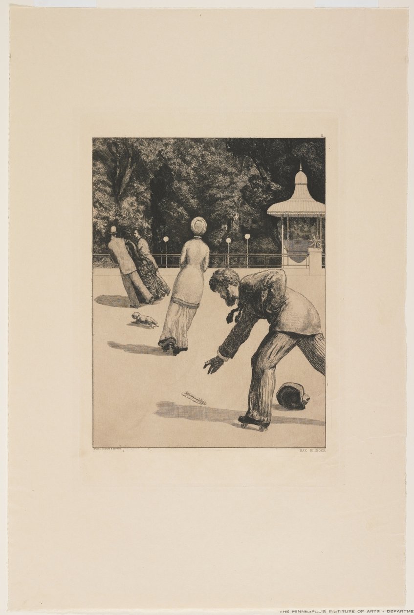 Aktion, 1881 von Max Klinger