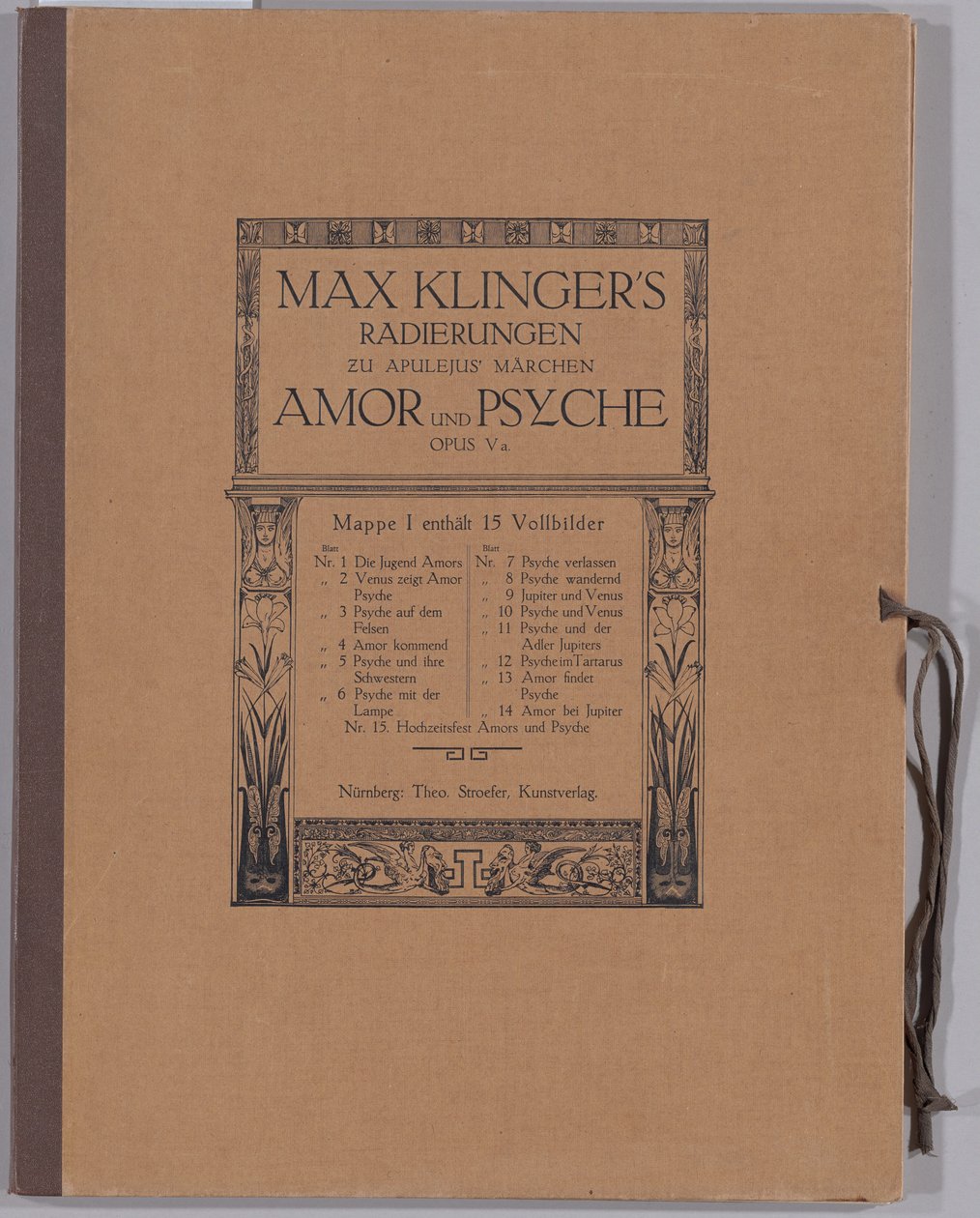 Amor und Psyche [Opus Va] von Max Klinger