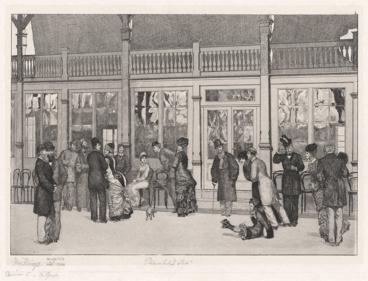 Ort, 1880 von Max Klinger