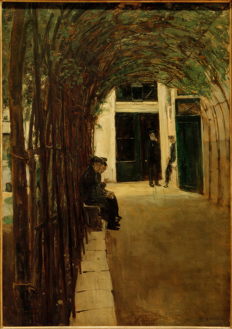 Altmännerhaus in Amsterdam von Max Liebermann