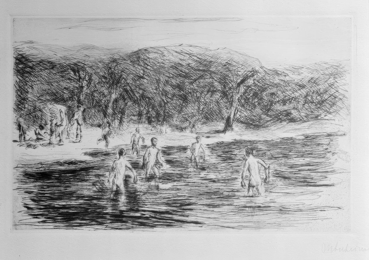 Badende Knaben von Max Liebermann