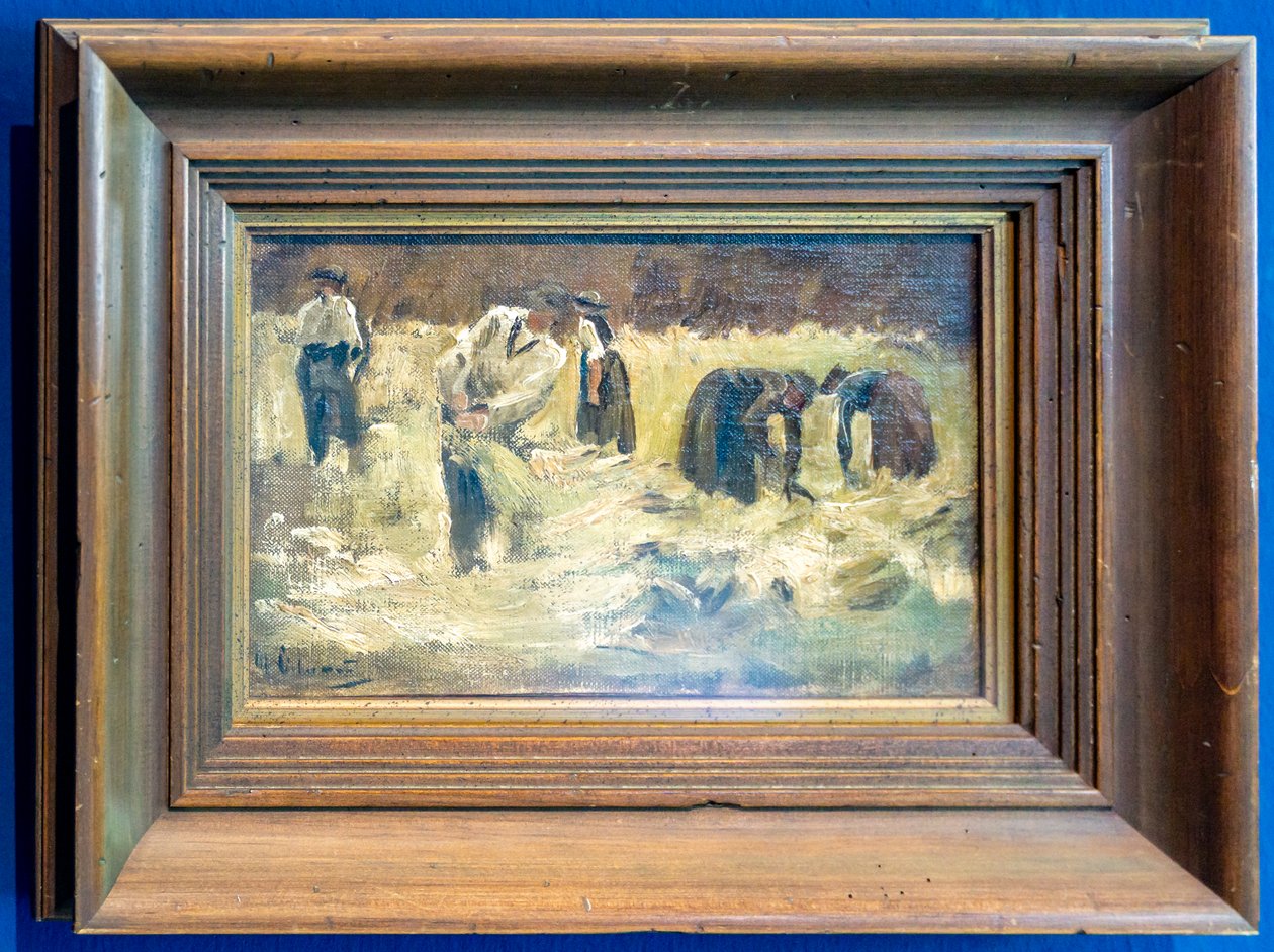Getreideernte von Max Liebermann