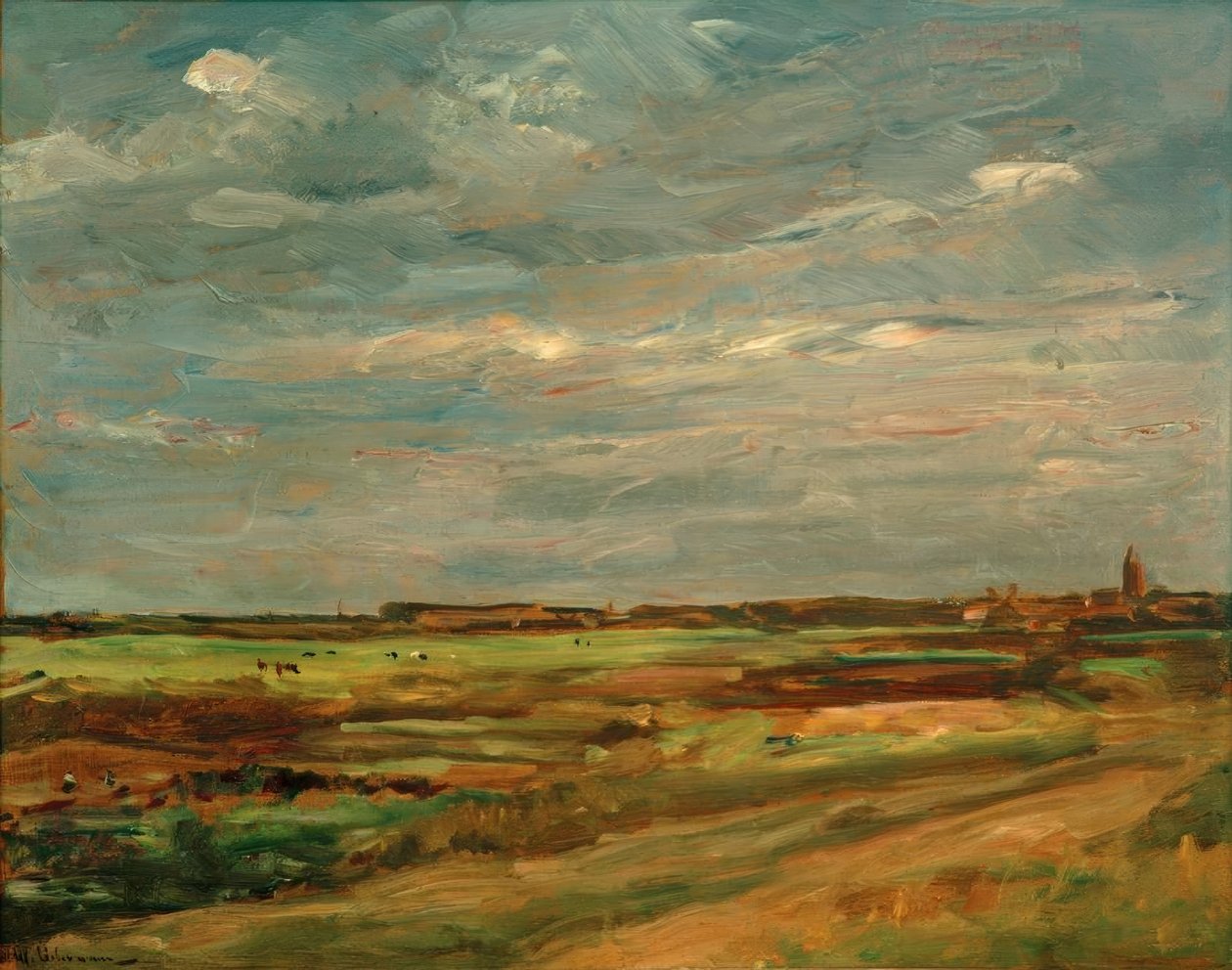 Landschaft bei Noordwijk von Max Liebermann