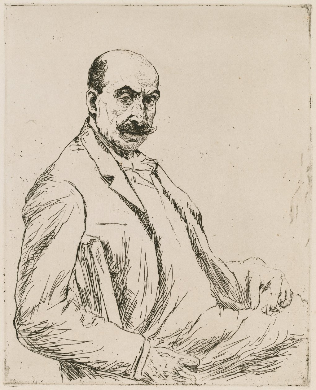 Selbstporträt, 1906 von Max Liebermann