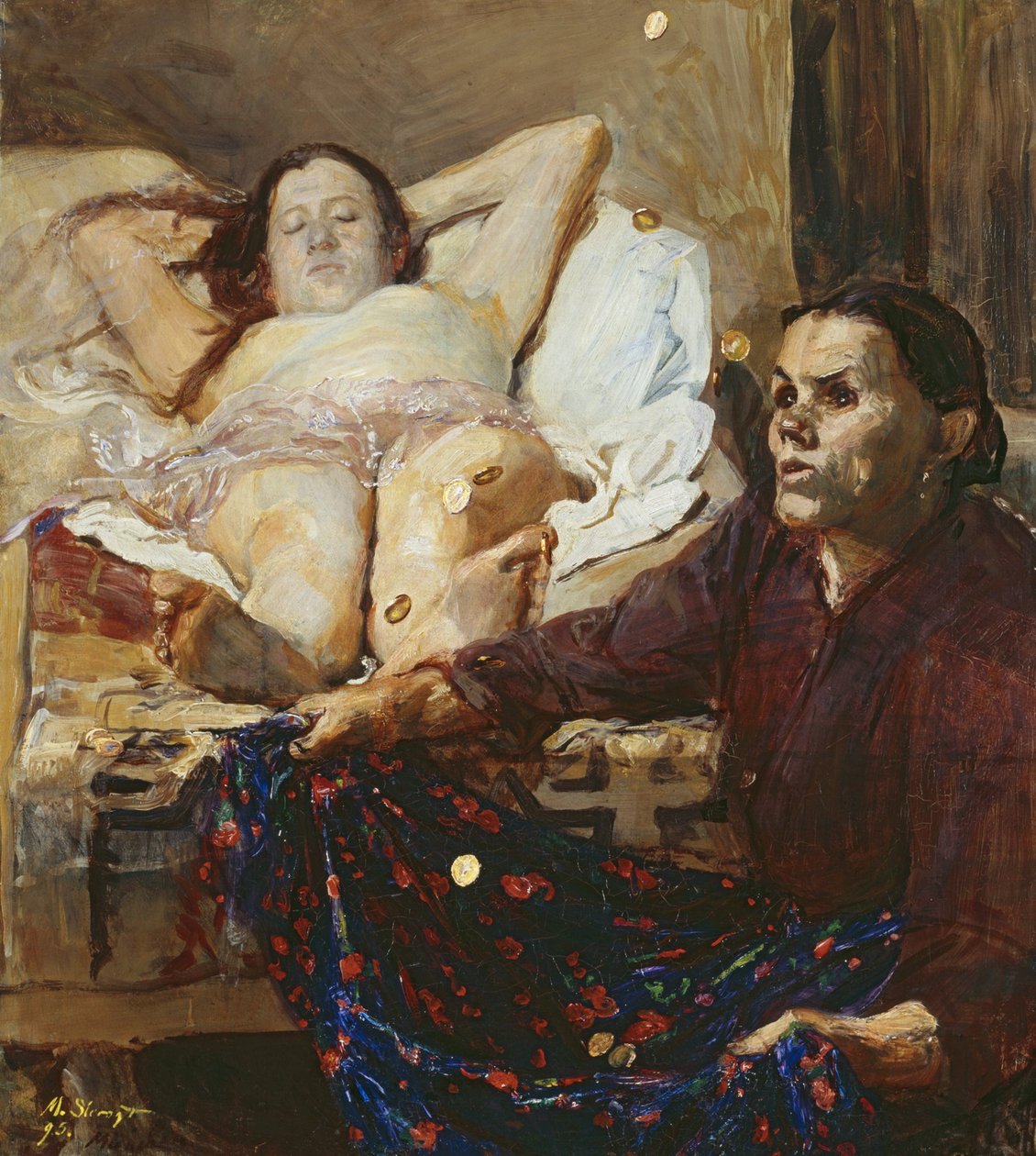 Danae von Max Slevogt