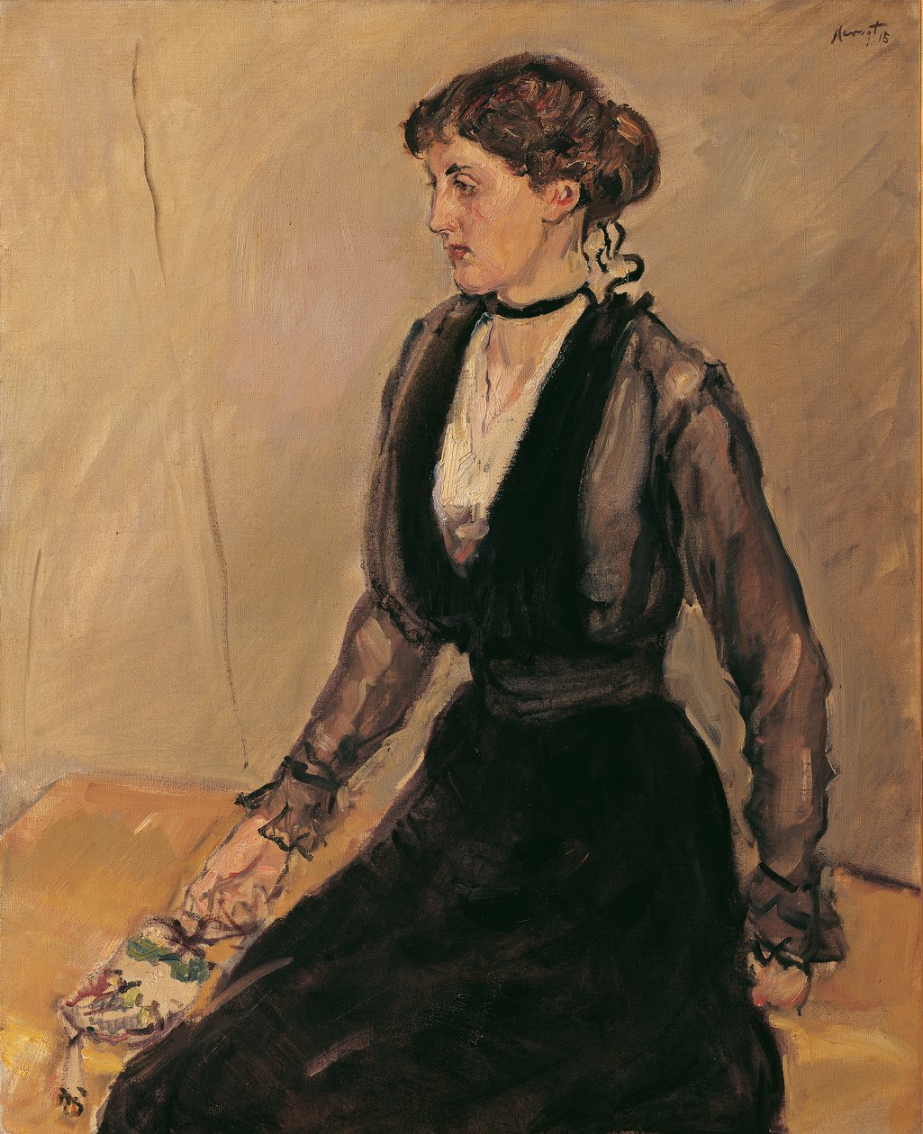 Fräulein Eva Steinbarth von Max Slevogt