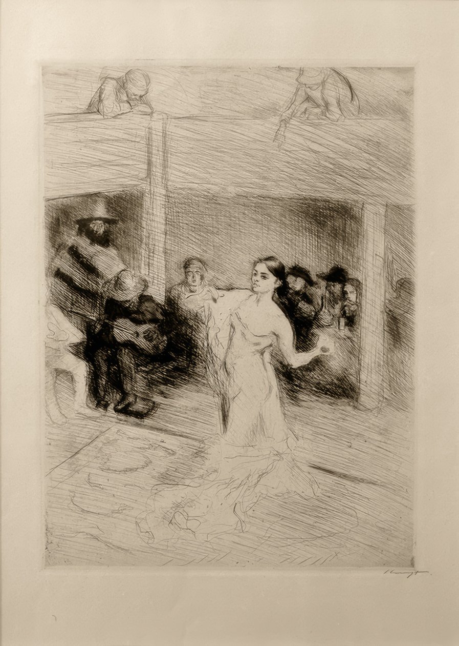 Tänzerin von Max Slevogt