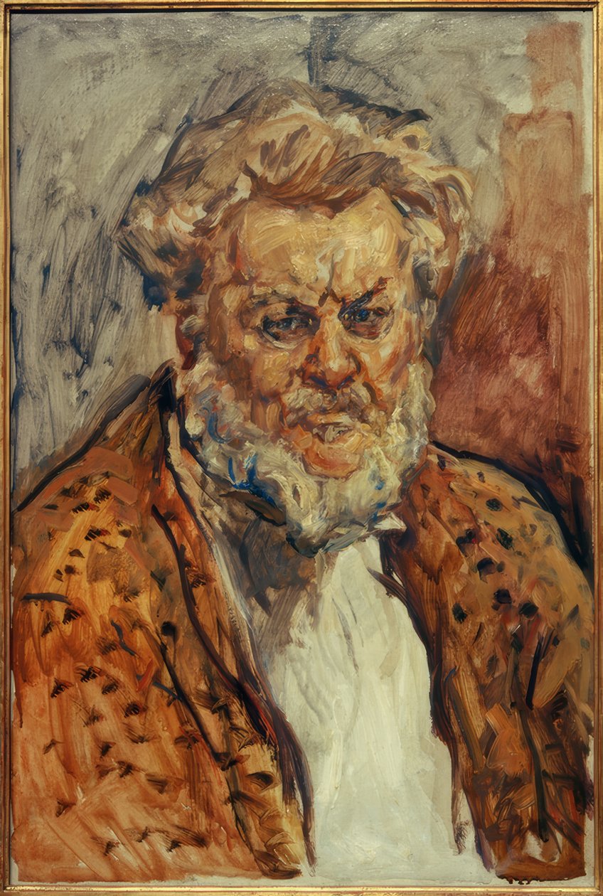 Selbstbildnis von Max Slevogt