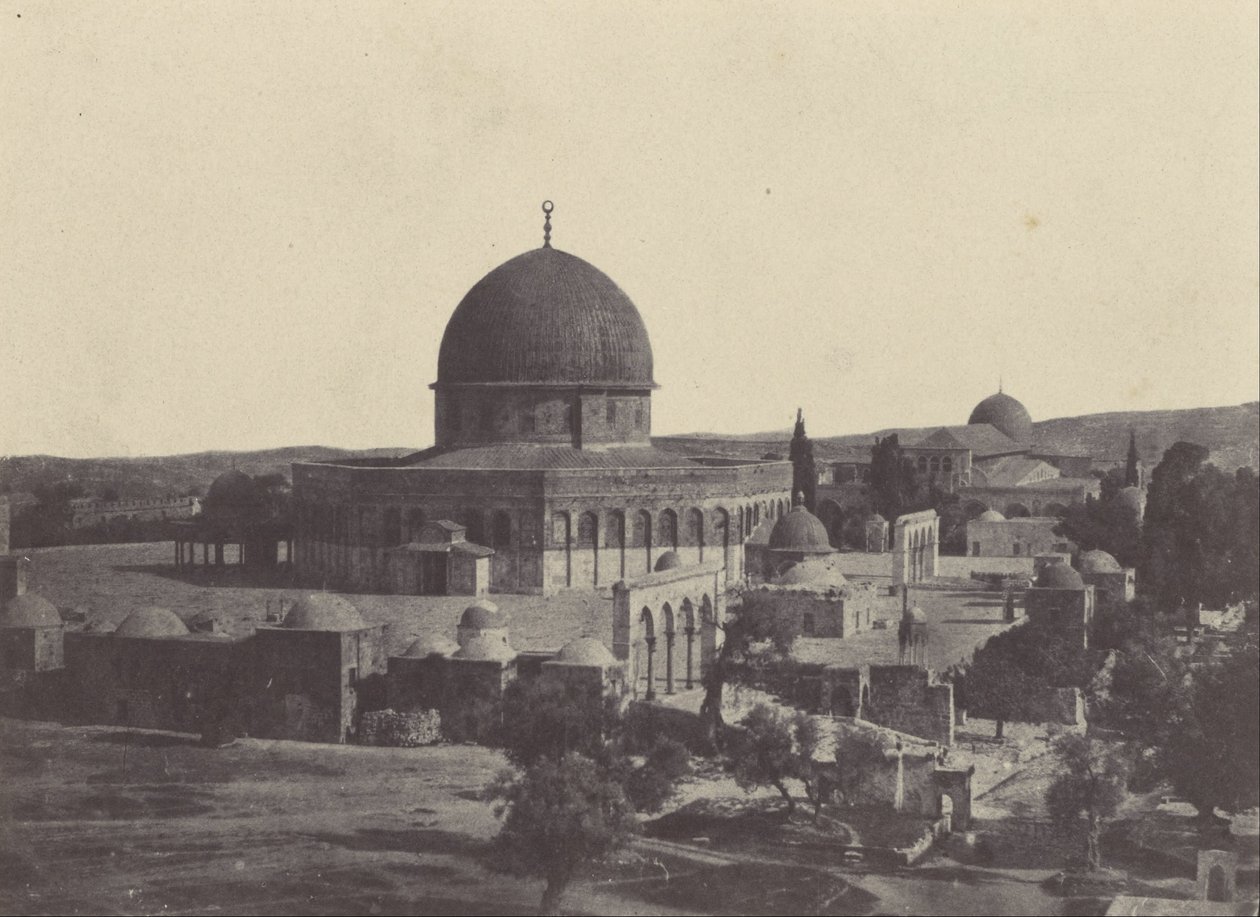 Palästina. Jerusalem. Omar-Moschee von Maxime Du Camp