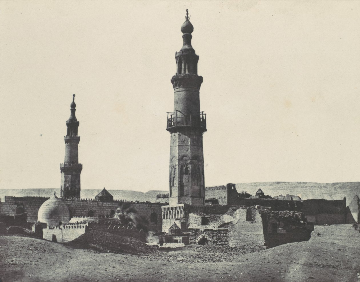 Oberägypten. Girgeh. Moschee von Aly-Bey, 1850 von Maxime Du Camp