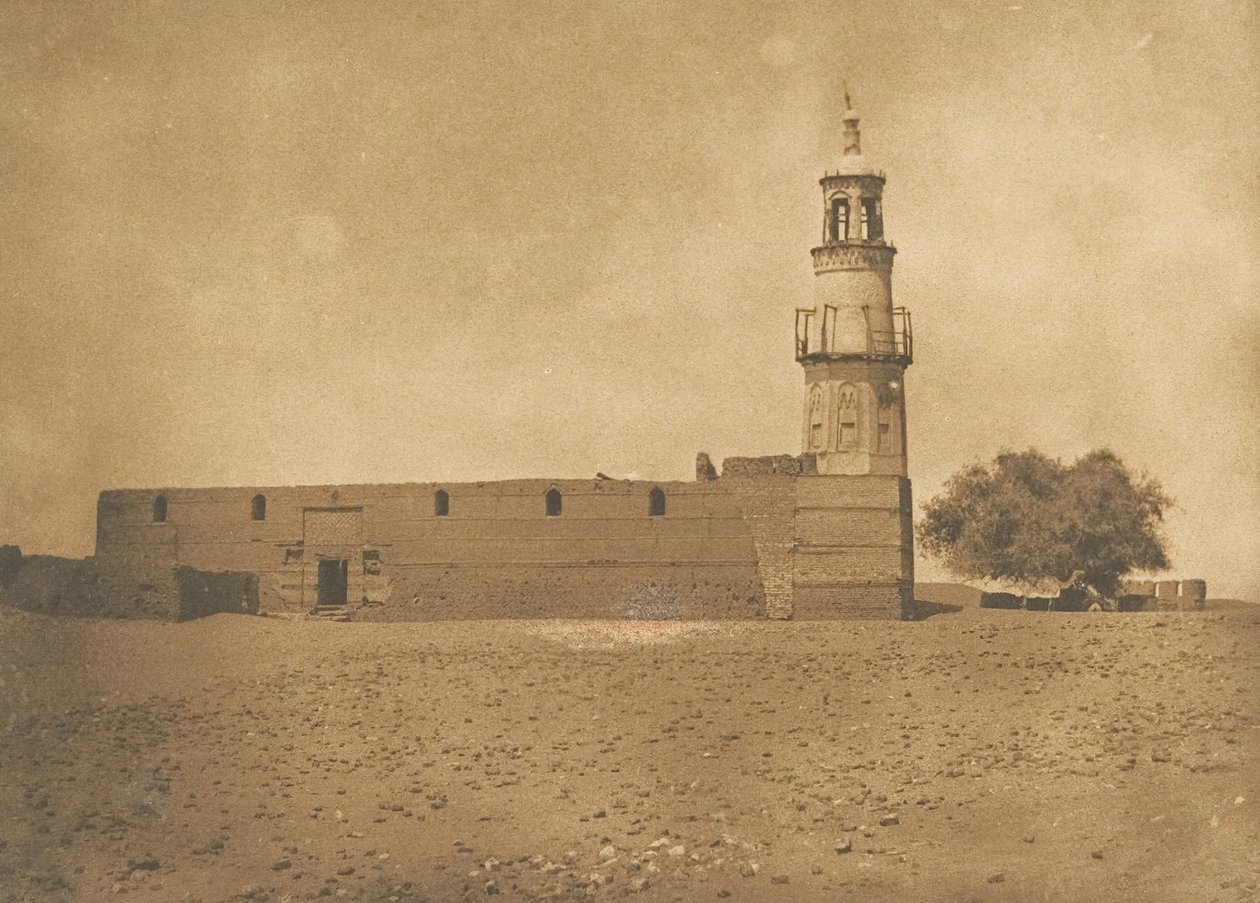 Moschee von Haou Diospolis parva, 1849-50 von Maxime Du Camp