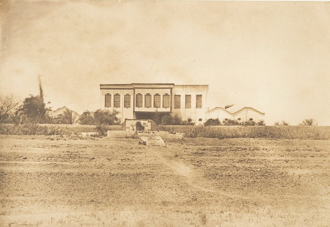 Palais de Mehemet-Ali, in Esné von Maxime Du Camp