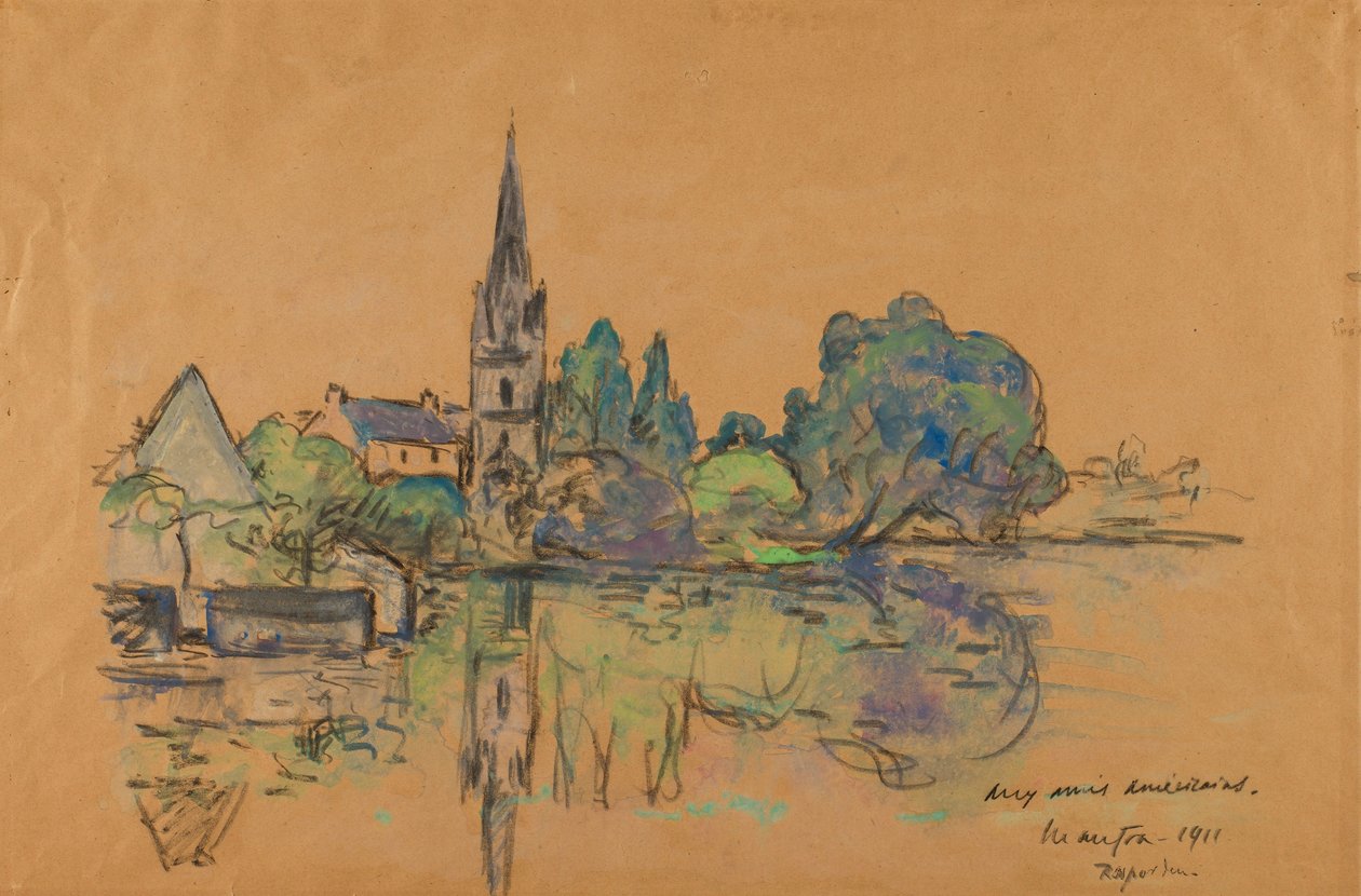 Landschaft von Maxime Emile Louis Maufra