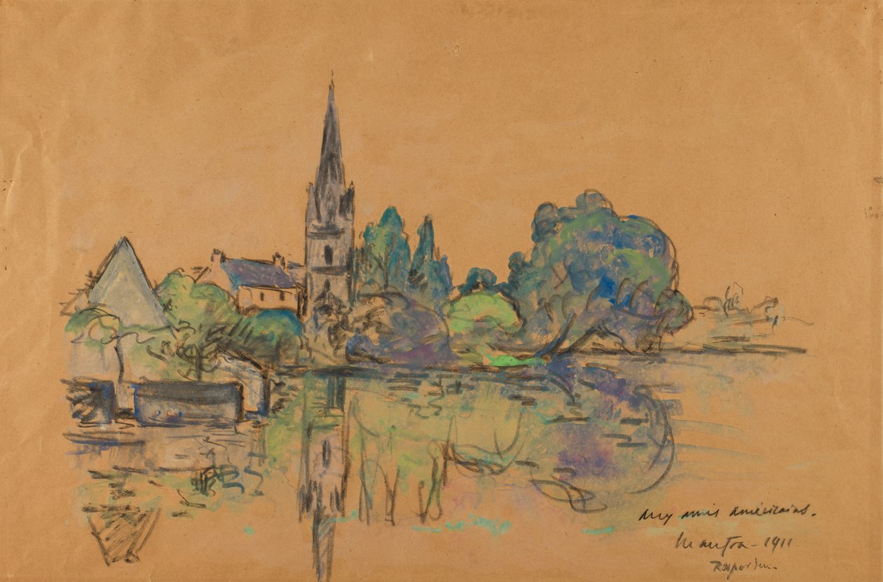 Landschaft von Maxime Emile Louis Maufra