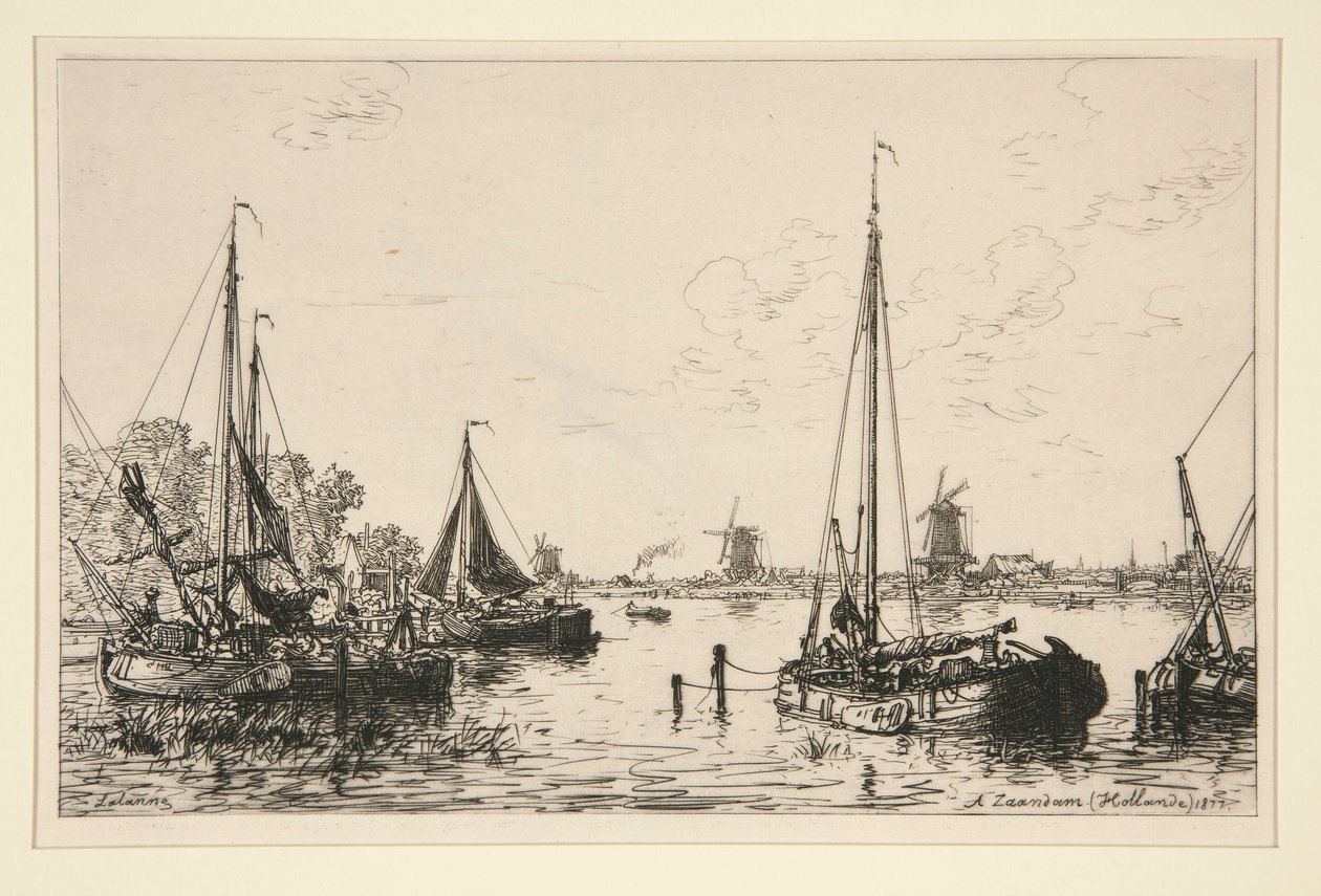 In Zaandam, Holland von Maxime Lalanne