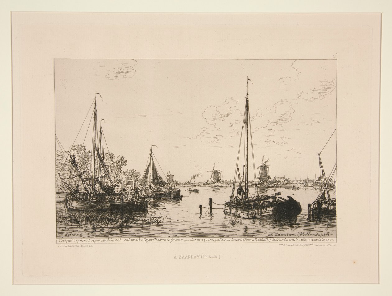 In Zaandam, Holland von Maxime Lalanne